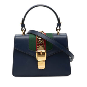 Pre-Loved Gucci Mini Leather Sylvie Satchel
